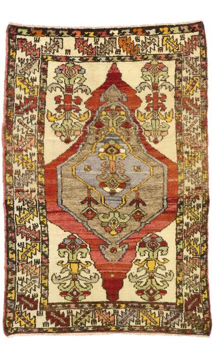 3 x 5 Vintage Oushak Rug 50163