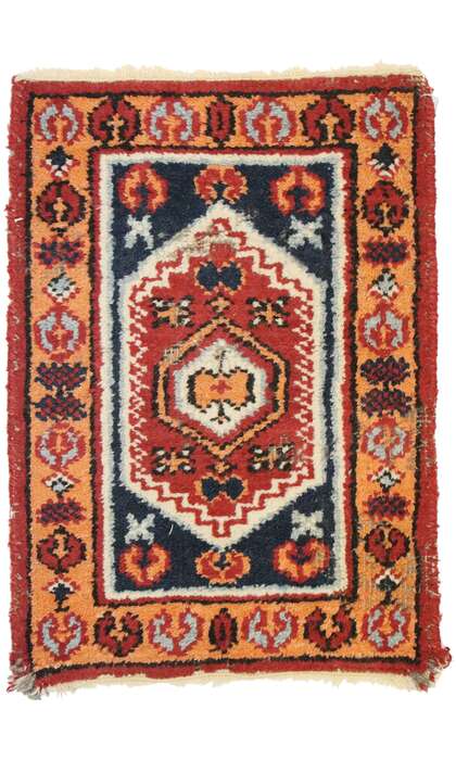 1 x 2 Vintage Indian Rug 749131 x 2 Vintage Indian Rug 74913