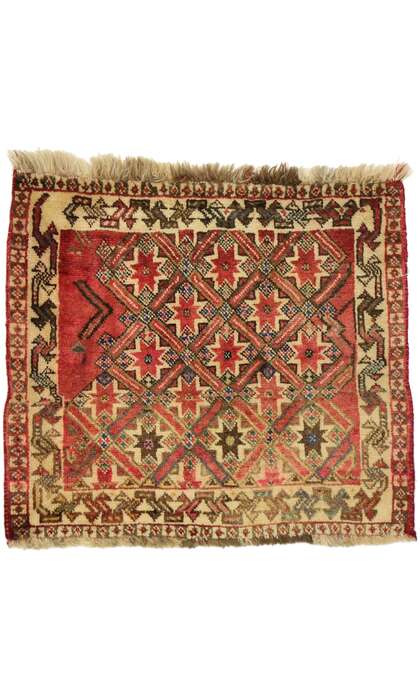 2 x 2 Vintage Mashad Rug 75174