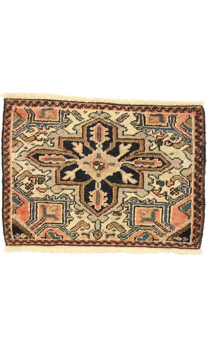 2 x 2 Vintage Heriz Rug 75805