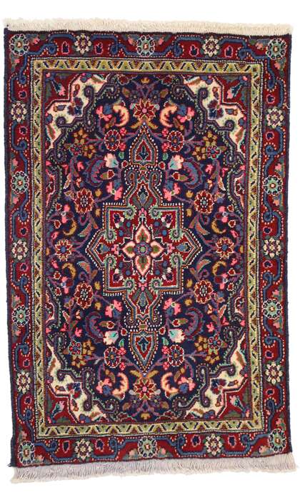 2 x 3 Vintage Hamadan Rug 76219