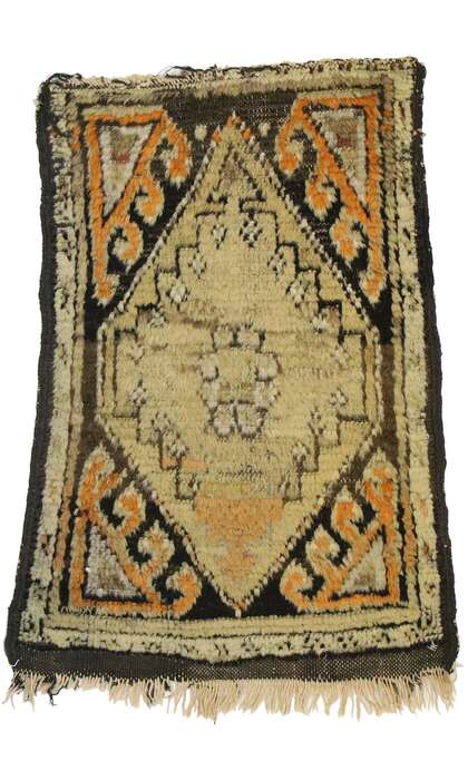 1 x 2 Antique Oushak Rug 77166