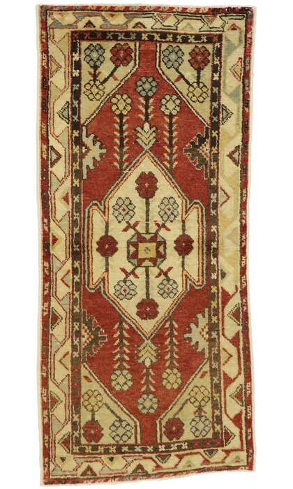 3 x 6 Vintage Oushak Rug 51458