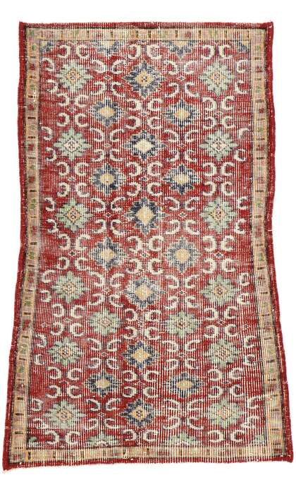 3 x 5 Zeki Muren Vintage Sivas Rug 51896