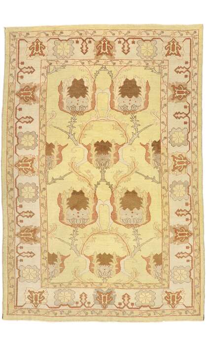 9 x 13 Vintage Oushak Rug 77478