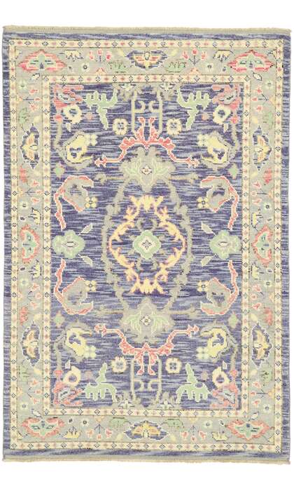 4 x 6 Contemporary Oushak Rug 80594