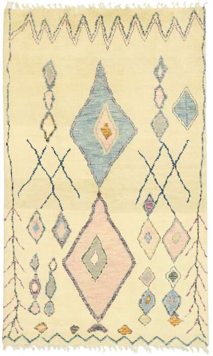 5 x 8 Contemporary Moroccan Rug 80623