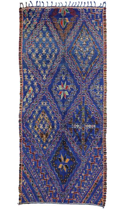 6 x 14 Vintage Beni M'Guild Moroccan Rug 20123