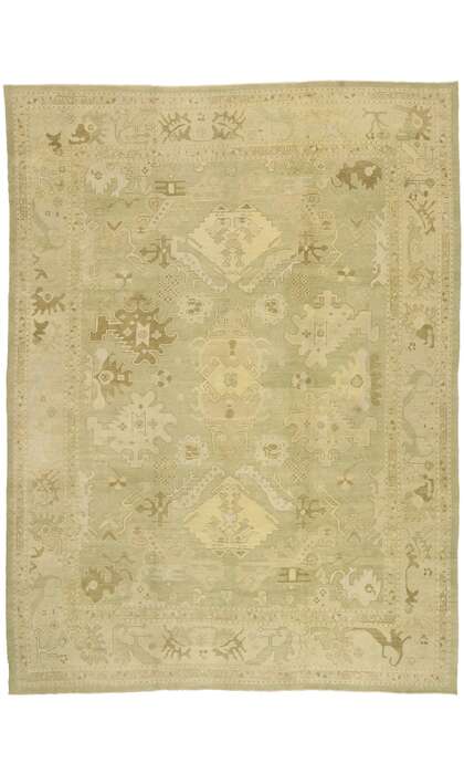 13 x 17 Modern Oushak Turkish Rug 51598