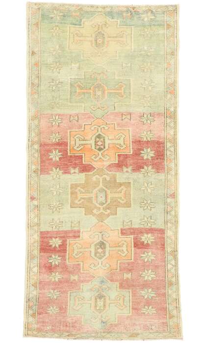 3 x 6 Vintage Oushak Rug 53030