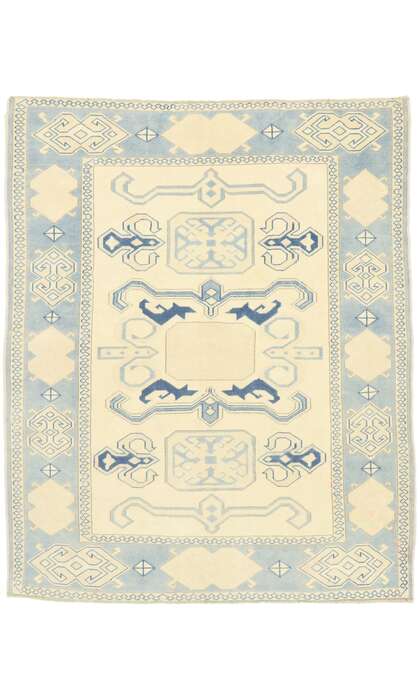 6 x 7 Vintage Oushak Rug 53053