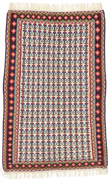 3 x 5 Vintage Senneh Rug 70497