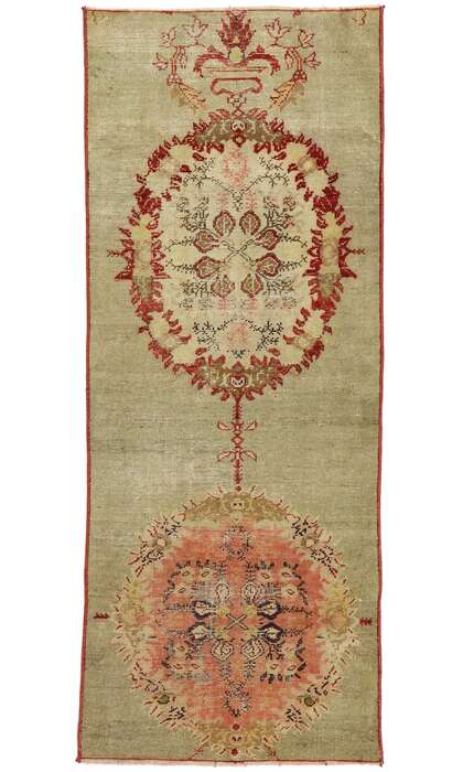 3 x 6 Vintage Turkish Sivas Rug 53061