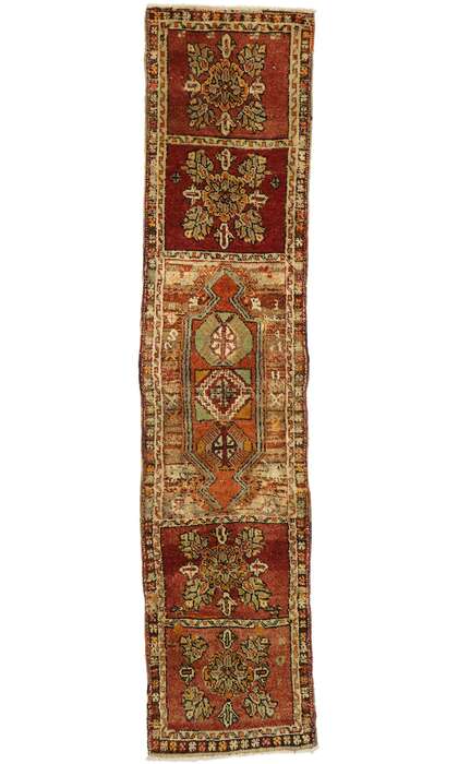 2 x 8 Vintage Turkish Oushak Runner 53095