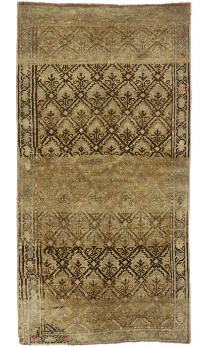 3 x 5 Vintage Turkish Oushak Rug 53097