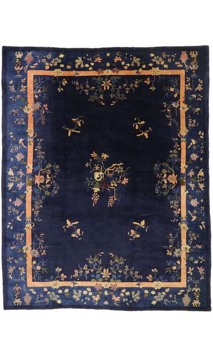 9 x 12 Antique Chinese Peking Rug 77524