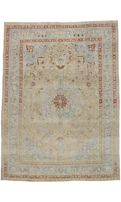 10 x 13 Antique Persian Khorassan Rug 53261