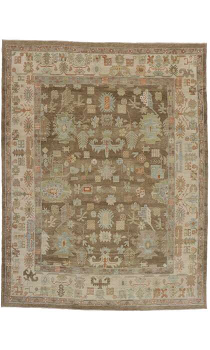 10 x 13 Turkish Oushak Rug 50853