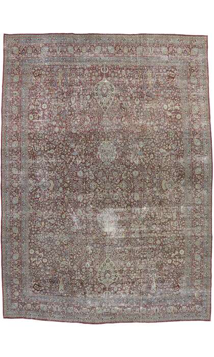 12 x 16 Antique Kerman Rug 51527