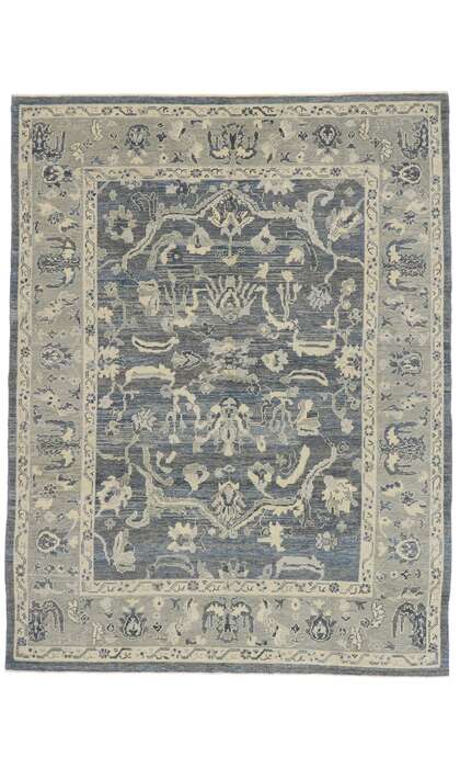 9 x 12 Turkish Oushak Rug 53401