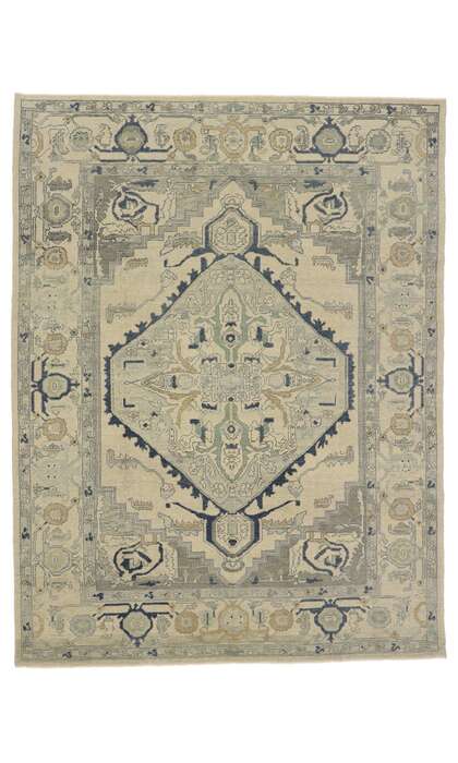 9 x 12 Turkish Oushak Rug 53404
