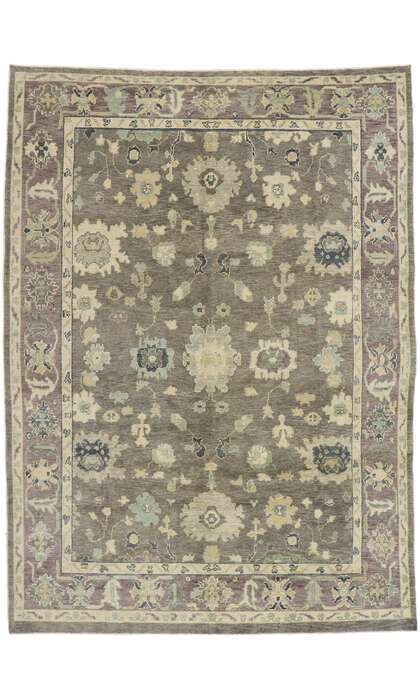 9 x 12 Turkish Oushak Rug 534139 x 12 Turkish Oushak Rug 53413