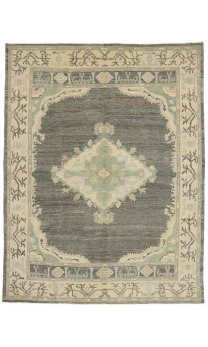 9 x 11 Turkish Oushak Rug 53437