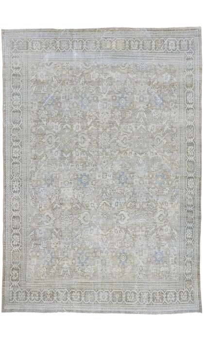 7 x 11 Antique Persian Mahal Rug 53475