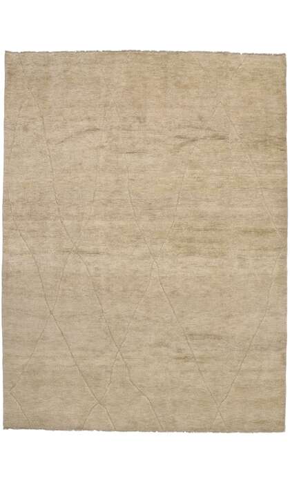 10 x 14 Neutral Moroccan Area Rug 80652