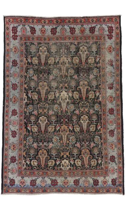 7 x 10 Antique Persian Khorassan Rug 73046