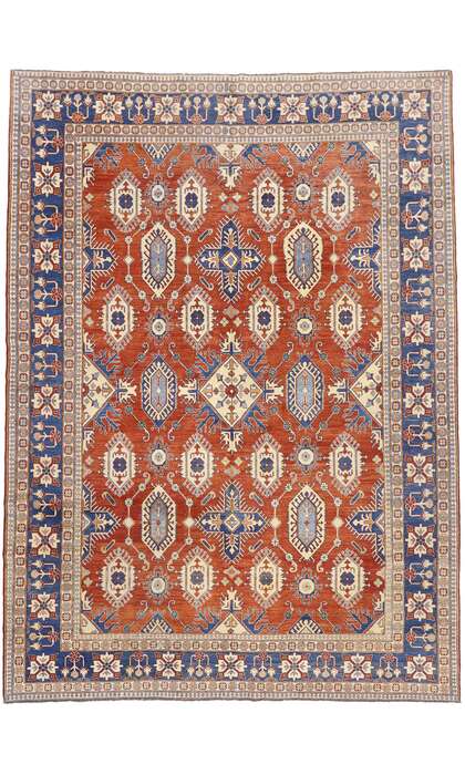 12 x 16 Vintage Afghan Shiraz Rug 76878