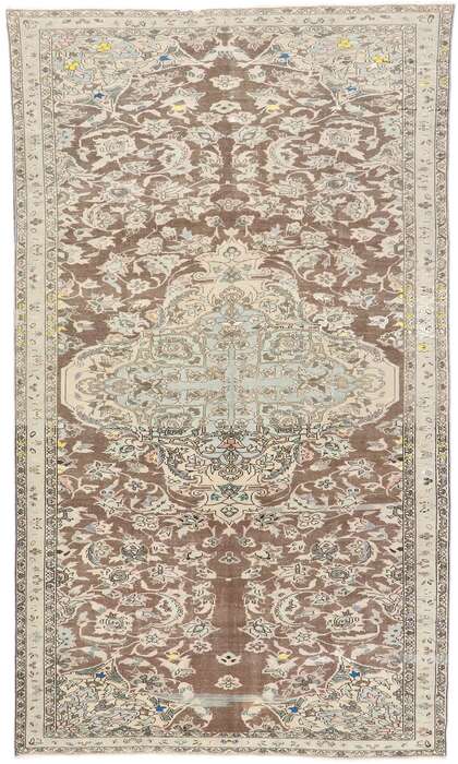 6 x 11 Antique Persian Bakhtiari Gallery Rug 60858