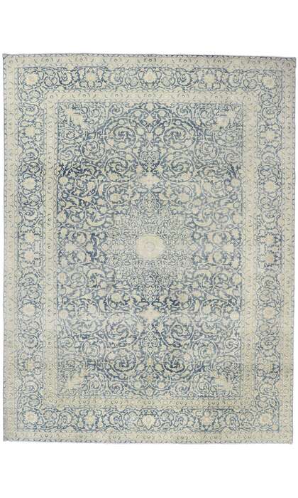 10 x 13 Antique Persian Tabriz Rug 60869