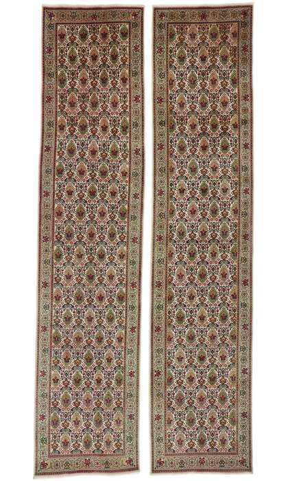 3 x 13 Antique Persian Tabriz Runner 77638