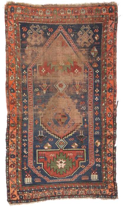 3 x 5 Antique Persian Shiraz Rug 77659