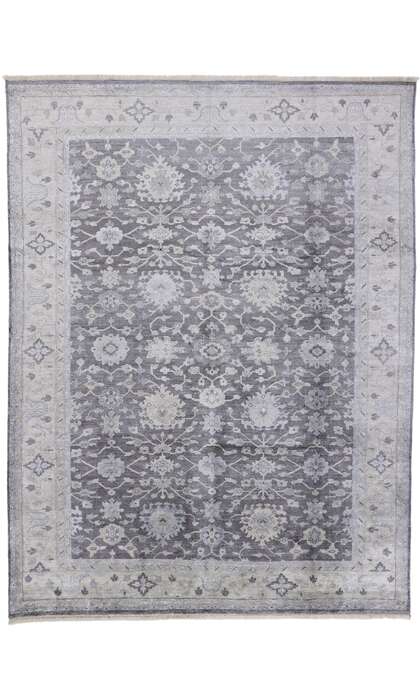 9 x 12 Transitional Oushak Rug 30246