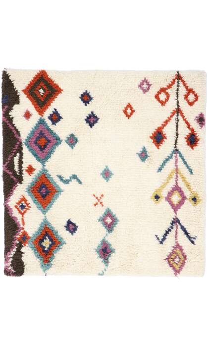 3 x 3 Contemporary Moroccan Rug 30646