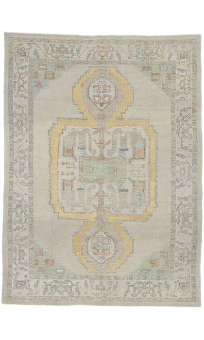 9x12 Modern Oushak Rug 53551