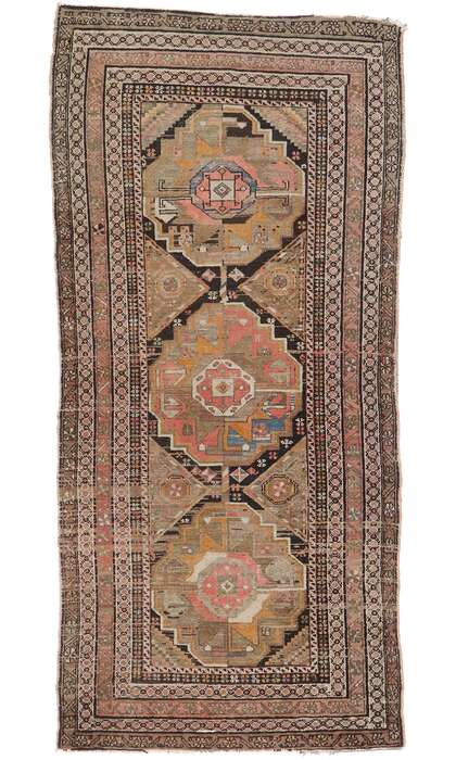 3 x 7 Antique Persian Malayer Rug 77653