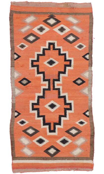 3 x 4 Antique Navajo Ganado Rug 77775