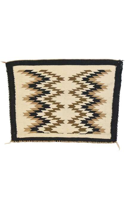 2 x 2 Antique Navajo Eye Dazzler Rug 77780