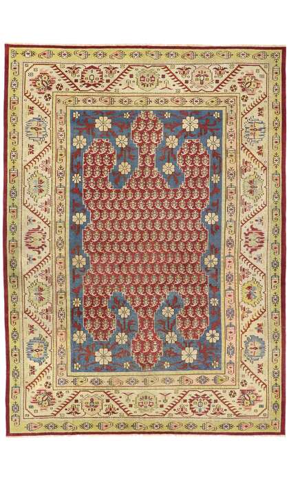 10 x 13 Antique
 Turkish Oushak Rug 53563