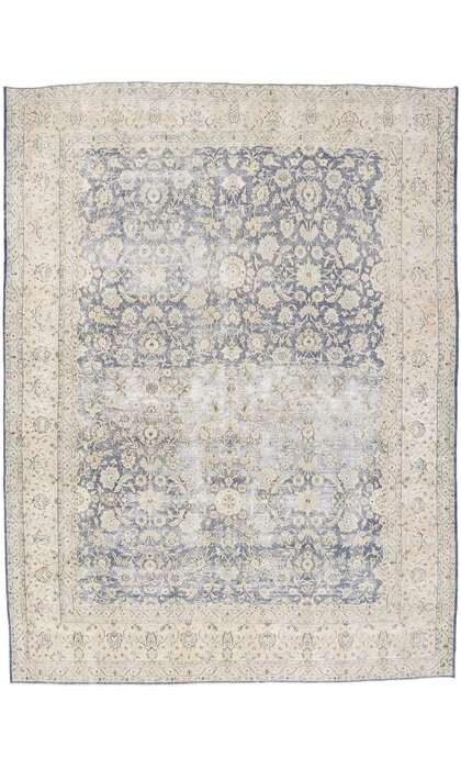 10 x 14 Antique Persian Kerman Rug 60896