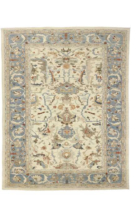 13 x 16 Contemporary Turkish Sultanabad Rug 60910