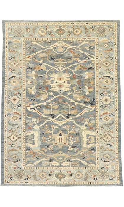 9 x 12 New Contemporary Persian Sultanabad Rug 60912
