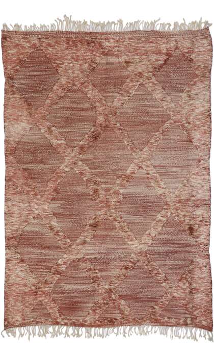 7 x 10 Beni Mrirt Moroccan High-Low Rug 21159