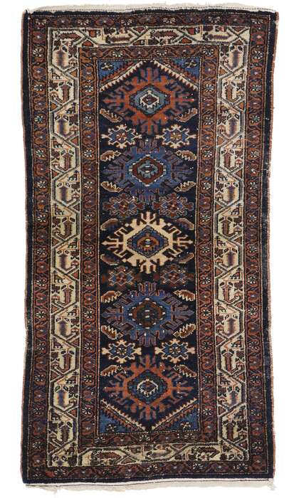 3 x 5 Vintage Persian Heriz Rug 78053