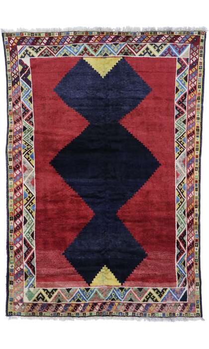 7 x 10 Vintage Tibetan Rug 78083