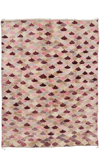 10 x 13 Modern Beni Mrirt Moroccan Rug 21174