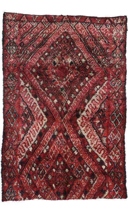 7 x 11 Vintage Moroccan Rug 21194